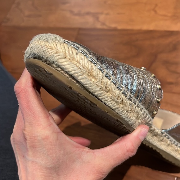 Jimmy Choo 'DREYA' Studded Espadrilles size 39 - Picture 6 of 6